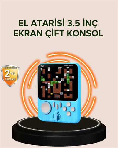 TV Bağlantılı Çift Oyunculu Şarjlı Retro Gamepad Seti