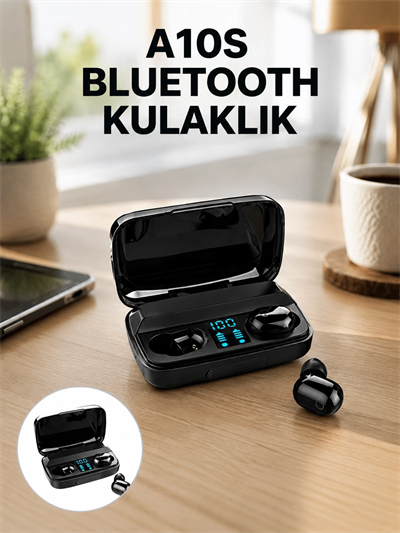 TWS A10s Bluetooth 5.0 Kulaklık – Yüksek Ses Kalitesi, Ergonomik, Uzun Pil Ömürlü Yeni Nesil