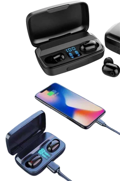 TWS Bluetooth Kulaklık 5.0 Bluetooth Bağlantılı Dokunmatik Kontrol Özelliği Yeni Nesil