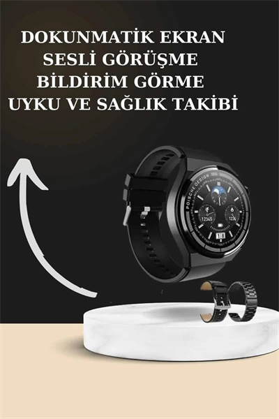 TWS Bluetooth Kulaklık ve Akıllı Saat Uyku Takibi Nabız Ölçer Uzun Pil Ömrü