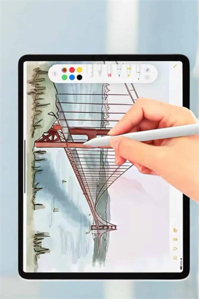 Tablet Kalemi iOS Android Windows Uyumlu Yedek Uçlu Universal Çizim Kalemi
