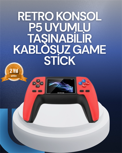 Tak Çalıştır Mini Retro GamePad | 520 Klasik Oyun