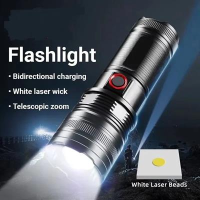 Taktik LED El Feneri 2000m, Güçlü Uzun Menzilli LED El Feneri XA-B702 (3936)