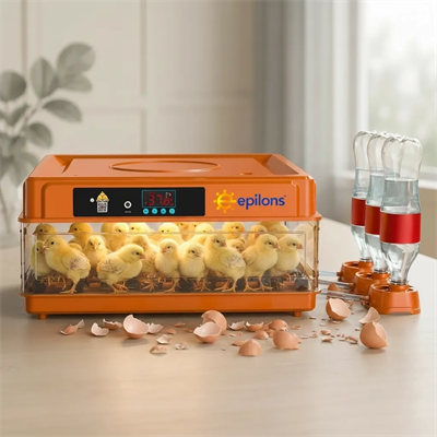 Tam Otomatik Kuluçka Makinesi 130 Yumurta Kapasiteli - Akıllı Isı ve Nem Kontrollü, Ayarlanabilir Viyol, Otomatik Su Sistemli