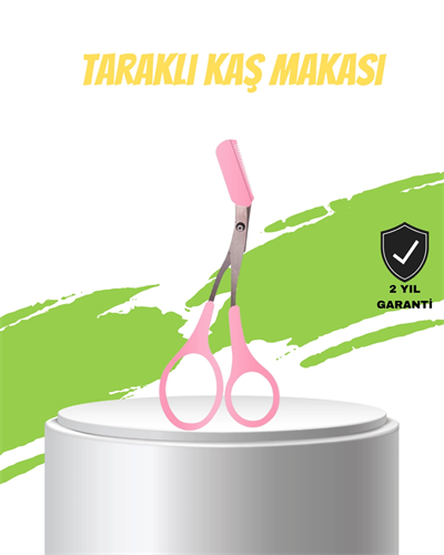 Taraklı Kaş Düzeltme Makası – Hassas Şekillendirme ve Kolay Kullanım