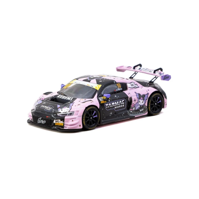 Tarmac Works 1/64 Audi R8 LMS GT3 evo II Macau GT Cup - FIA GT World Cup 2024 #10 with Tarmac Cards Combo Set