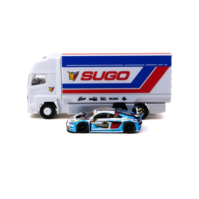 Tarmac Works 1/64 Audi R8 LMS GT3 evo II Macau GT Cup - FIA GT World Cup 2024 Uno Racing #30