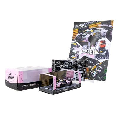 Tarmac Works 1/64 Audi R8 LMS GT3 evo II Macau GT Cup - FIA GT World Cup 2024 #10 with Tarmac Cards Combo Set