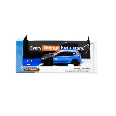 Tarmac Works 1/64 Honda Civic EG6 Tarmac Works 10th Anniversary