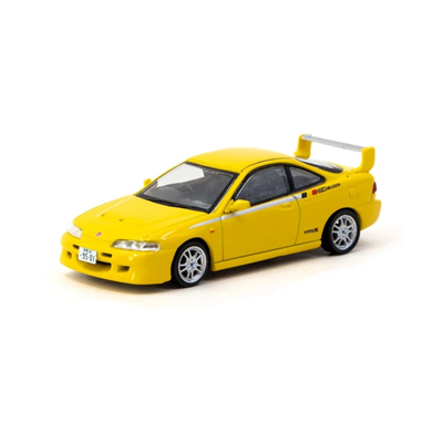 Tarmac Works 1/64 Honda Integra TYPE R DC2 MUGEN Sunlight Yellow
