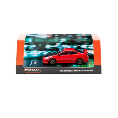 Tarmac Works 1/64 Honda Integra TYPE R DC5 Custom Red