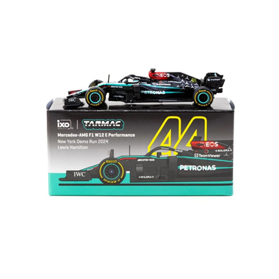 Tarmac Works 1/64 Mercedes-AMG F1 W12 E Performance New York Demo Run 2024 Lewis Hamilton