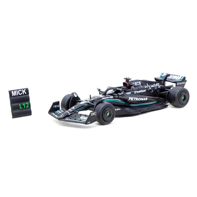 Tarmac Works 1/64 Mercedes-AMG F1 W14 E Performance Spanish Grand Prix Tyre Testing 2023 Mick Schumacher