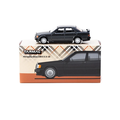 Tarmac Works 1/64 Mercedes-Benz 190 E 2.3-16 Blue-Black metallic