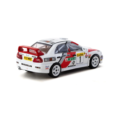 Tarmac Works 1/64 Mitsubishi Lancer Evolution IV Rallye Monte-Carlo 1997