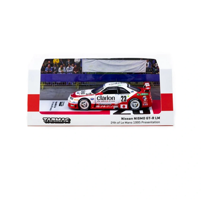 Tarmac Works 1/64 Nissan NISMO GT-R LM 24h of Le Mans 1995 Presentation #23