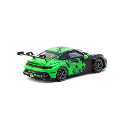 Tarmac Works 1/64 Porsche 911 GT3 Cup (992) Fire Monkey Motorsport - Tarmac Works X iXO Models