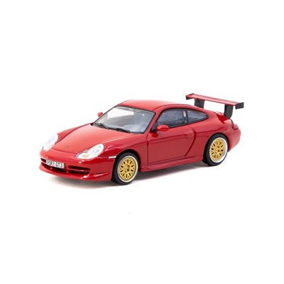 Tarmac Works 1/64 Porsche 911 GT3 type 996 Red