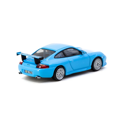 Tarmac Works 1/64 Porsche 911 GT3 (type 996) Light Blue