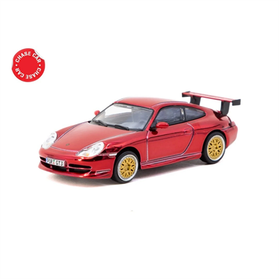 Tarmac Works 1/64 Porsche 911 GT3 type 996 Red