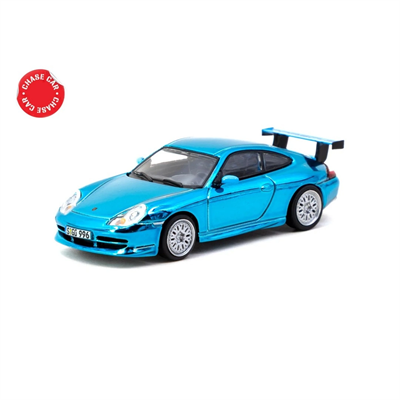 Tarmac Works 1/64 Porsche 911 GT3 (type 996) Light Blue