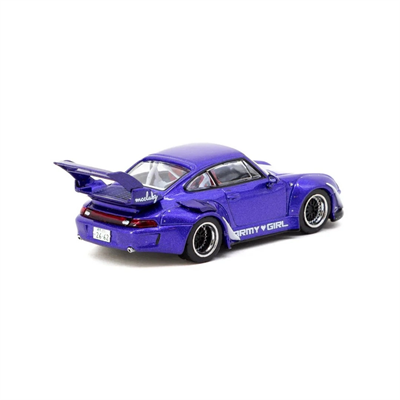Tarmac Works 1/64 RWB 993 ARMY GIRL Blue