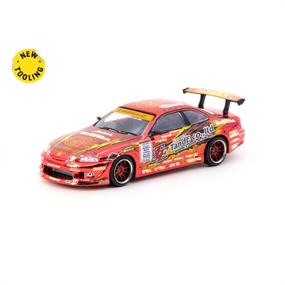 Tarmac Works 1/64 VERTEX Ridge TE3006 Soarer Chrome Red - Tokyo Auto Salon 2026 Special Edition