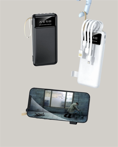 Taşınabilir 20.000 mAh Hızlı Şarj Powerbank 4 Çıkışlı