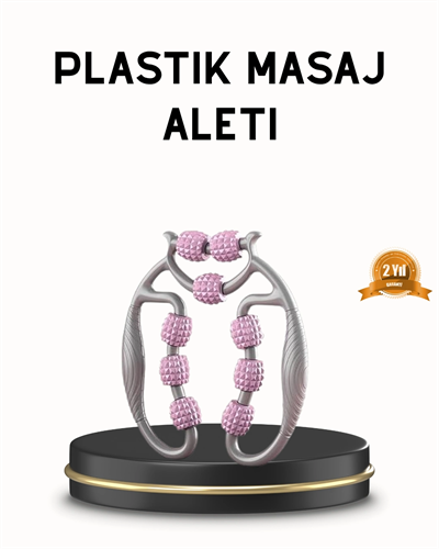 Taşınabilir 3D Masaj Rulosu – Kas Rahatlatıcı ve Yağ Azaltıcı Masaj Cihazı