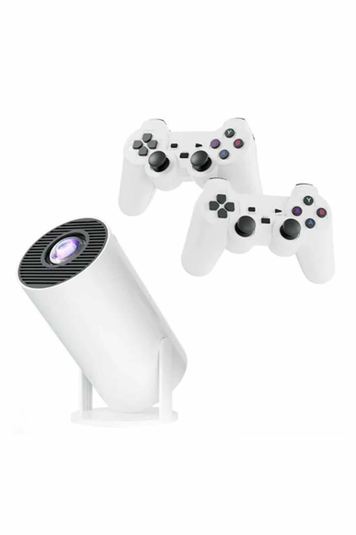 Taşınabilir Android Projeksiyon Ayaklı Çift Kollu 4K Çözünürlüklü Sinema Projeksiyonu