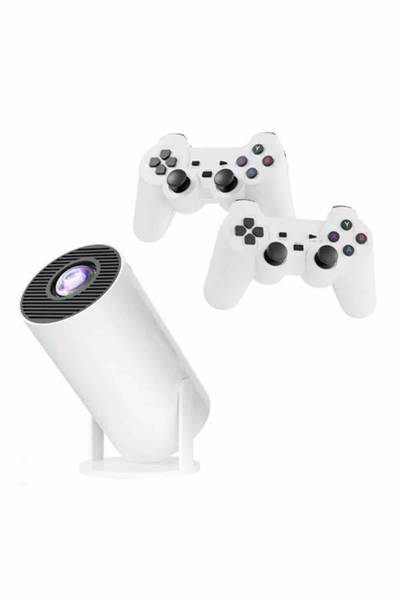 Taşınabilir Android Projeksiyon Ayaklı Çift Kollu 4K Çözünürlüklü Sinema Projeksiyonu