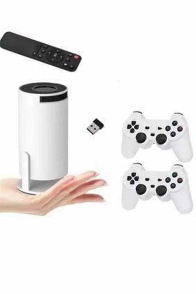 Taşınabilir Android Projeksiyon Ayaklı Çift Kollu 4K Çözünürlüklü Sinema Projeksiyonu