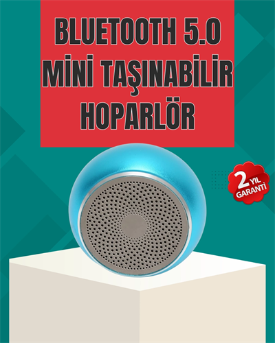 Taşınabilir Bluetooth Hoparlör | Eller Serbest Arama Özellikli