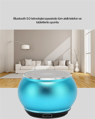 Taşınabilir Bluetooth Hoparlör  Eller Serbest Arama Özellikli Yeni Nesil