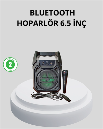 Taşınabilir Bluetooth Hoparlör – FM Radyo, USB, SD Kart ve TWS Özellikli