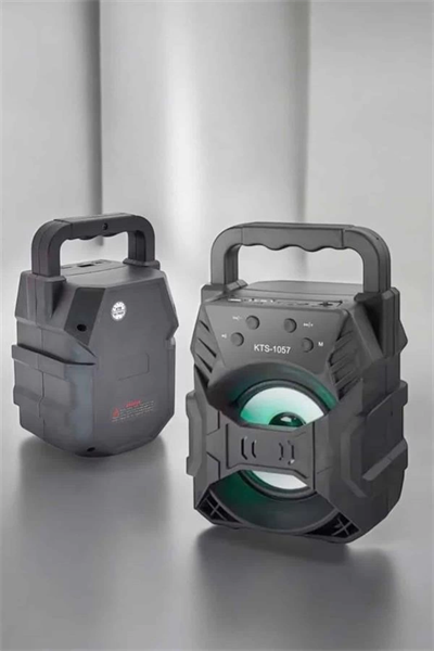 Taşınabilir Bluetooth Hoparlör Led Işıklı Uzun Pil Ömrü