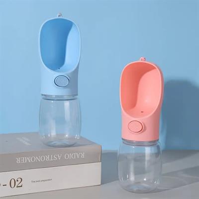 Taşınabilir Butonlu 350 ml Evcil Hayvan Suluğu (3936)