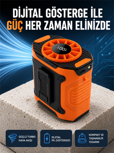 Taşınabilir Çok Fonksiyonlu Soğutma Fanı