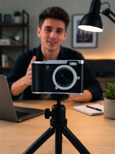 Taşınabilir Dijital Fotoğraf Makinesi LED Flaş ve 18X Dijital Zoom