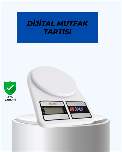 Taşınabilir Dijital Terazi – Çift Ölçü Birimi Destekli
