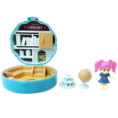 Taşınabilir Dollhouse Mini Figür Sürpriz Paket - 1 Adet Fiyatıdır