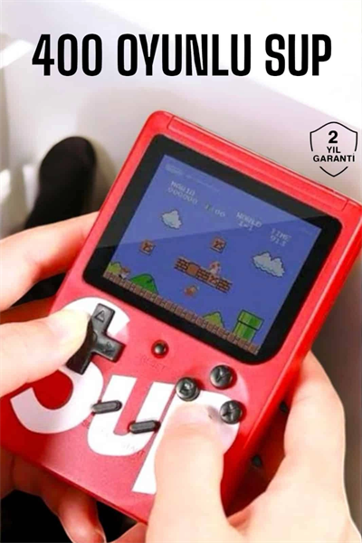 Taşınabilir El Atarisi SUP 400 Oyunlu Mini Oyun Konsolu