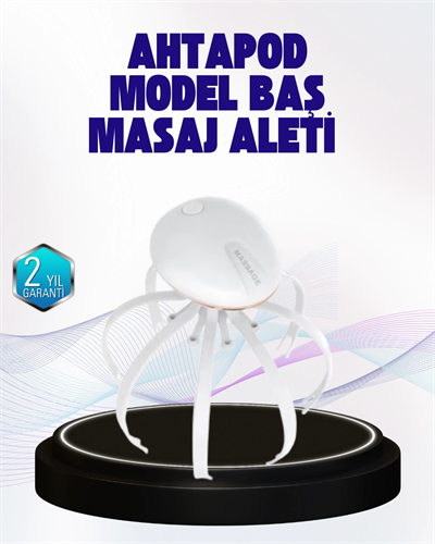 Taşınabilir Elektrikli Kafa Masaj Cihazı Sessiz Motor ve Ergonomik Tasarım