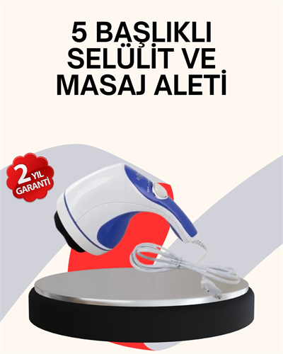 Taşınabilir Elektrikli Masaj Cihazı – Selülit ve Yağ Karşıtı