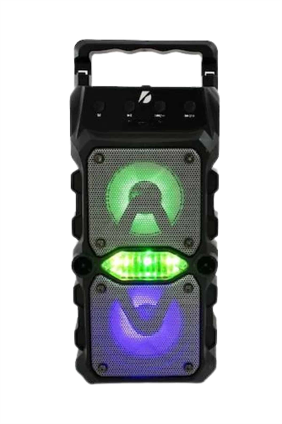 Taşınabilir Kablosuz Bluetooth Hoparlör Uzun Pil Ömrü Led Işıklı Yeni Nesil