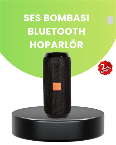 Taşınabilir Kablosuz Hoparlör 2 Woofer 2 Tweeter 12 Saat Oynatma