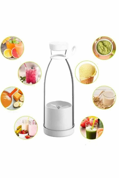 Taşınabilir Kablosuz Şarjlı Kişisel Smoothie El Blender Mini Meyve Sıkacağı