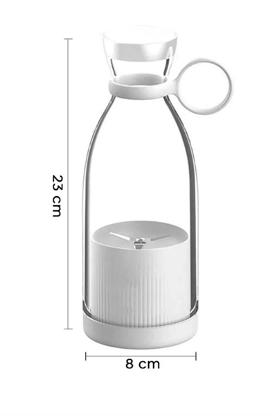 Taşınabilir Kablosuz Şarjlı Kişisel Smoothie El Blender Mini Meyve Sıkacağı