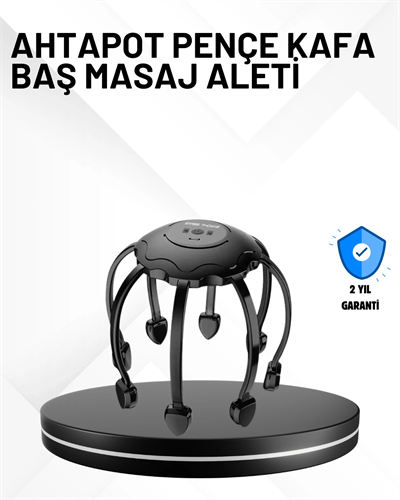 Taşınabilir Kafa Masaj Cihazı Eller Serbest 360° Profesyonel Masaj