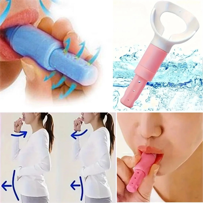 Taşınabilir Karın Kası Çalıştırıcı Solunum Egzersiz Eğitmeni Nefes Egzersiz Aparatı Bx40